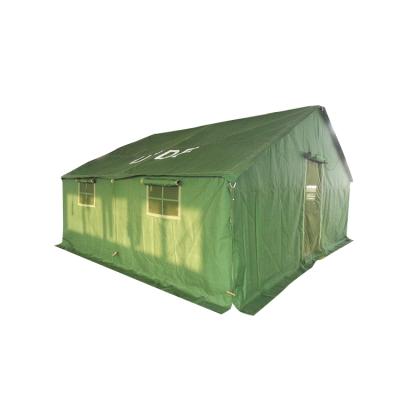 China 300 gram polyester canvas waterproof new army heavy duty tent canvas Tianjin outdoor military tent for sale