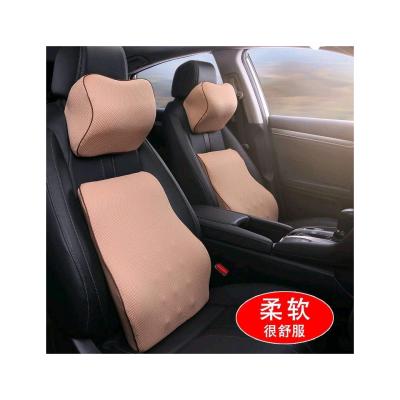 China Comfortable Back Massage Therapy Neck Cushion And Lumbar Pillow Or Car Or Office Chair for sale