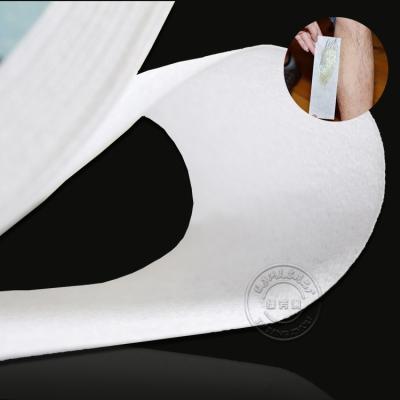 China Smooth surface or touch have hard and soft for selected. Disposable Hair Removal Paper Strip Spunlace Depilatory Hair Removal Body Face Wax Paper Waxing Roll Nonwoven Waxing Roll for sale