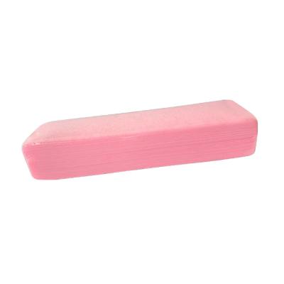 China High Quality Convenience Nonwoven Fabric Pink Wax Paper 100pcs Disposable Wax Strips For Arms Legs for sale