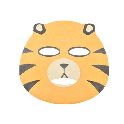 China Cute Tiger Panda Face Beauty Hydrating Facial Pattern Animals Cartoon Printing Pattern Custom Moisturizer Private Label Sheet Masks for sale