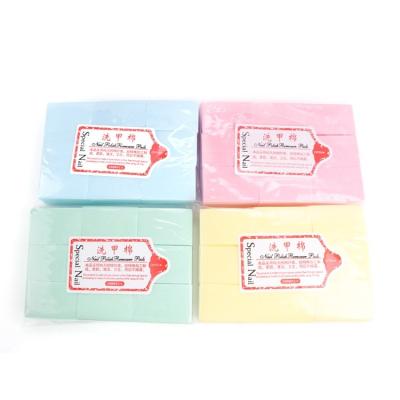 중국 Wholesale Lint Free Colorful Nail Polish Remover Gel Paper Cotton Beauty Supply Lint Free Nail Protectors 판매용