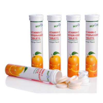 China OEM Adult Soft Drink vc Lemon Effervescent Vitamin C Tablets Effervescent Tablet for sale