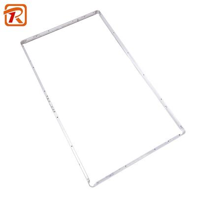 China Industry Assembled Recessed Aluminum Frame Ceiling Panel LED Panel Light Frame Extrusion for sale