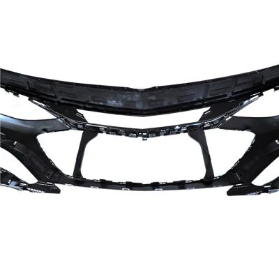 China Plastic Car Bumpers For Malibu Body Kit Wholesale Price Car Parts Bumper Guard Front Bar For 19 Malibu XL Bright Black Car for sale