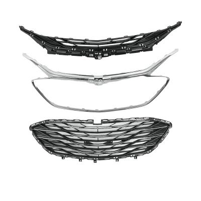 China Auto Industry Front Upper Lower Grille Chevy Chrome 3PCS USA Grill For Chevrolet Malibu 2019 2020 for sale