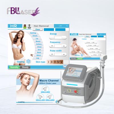 China Acne Treatment Handheld 3 in 1 Combo 755/808/1064 Laser Hair Removal/Skin Soften with Two Filters for sale