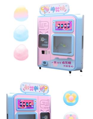 China Customization Accepted 2022 Professional Top Selling Cotton Candy Machine 30 Flower Candy Vending Machine For Public Areas for sale