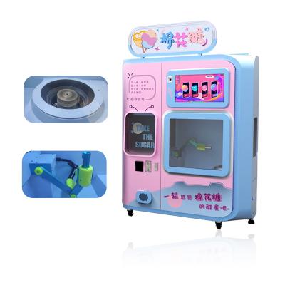 China High efficiency flower silk cotton candy machine/automatic cotton candy making machine for commercial use for sale