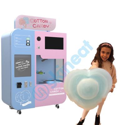 China Super Automatic Marshmallow Robot Machines Making Cotton Candy/Marshmallow/Popcorn Automatic Big Discounts for sale