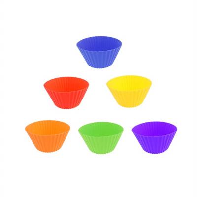 China Factory direct sale kitchen silicone cup cake socket stand durable silicone reusable liner silicone cup cake stand for sale