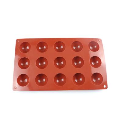 China Viable Custom Rectangle DIY Mold Chocolate Silicone Baking Cake Pan Biscuit For Homemade Craft for sale