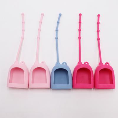 China Agriculture 30ml silicone hand sanitizer protective sleeve is portable with one side and two sides for sale