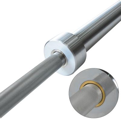 China Universal 1500LB Alloy Steel Chrome Hard Barbell Bar for sale