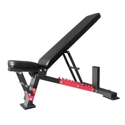 China Professional Gym LDH Gym Equipment Drop Slope Sit Strength Training Fitness Weight Adjustable Weight Bench for sale