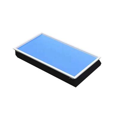 China 600*1200mm 200W 7800K Modern Artificial Sunlight Virtual Desktop Blue Sky LED Skylight Panel Light for sale