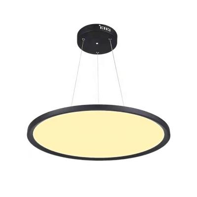 China Industrial D1000MM Ultra Slim Round 1000mm Large Diameter Ultra Thin Round LED Hanging Mounted Outdoor Panel Light for sale