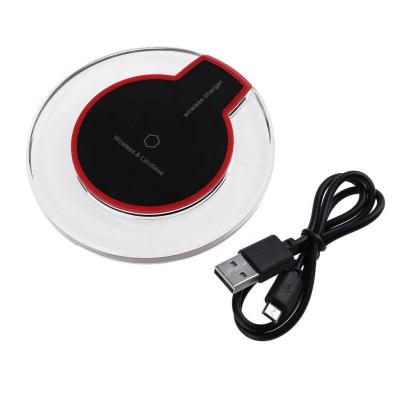 China New Product K9 Qi Wireless Charging Cradle Mobile Phone Lamp Wireless Charging Cradle Base For iPhone Universal Fast Charging for sale