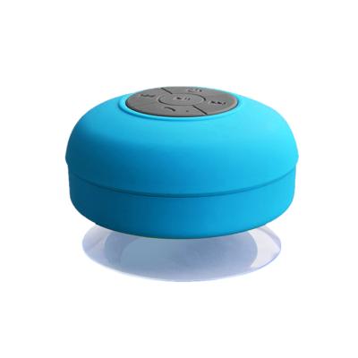 China Mini Wireless Blue Tooth Wireless Speaker Hands Free Range Waterproof Car Bathroom Desktop Stereo Subwoofer Music Speaker With Suction for sale