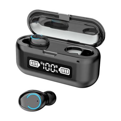 China F9-43 In-ear Wireless Earbuds V5.1 TWS 2000mAh LED 9D Stereo Sports Waterproof Earbuds Headsets Earpiece for sale