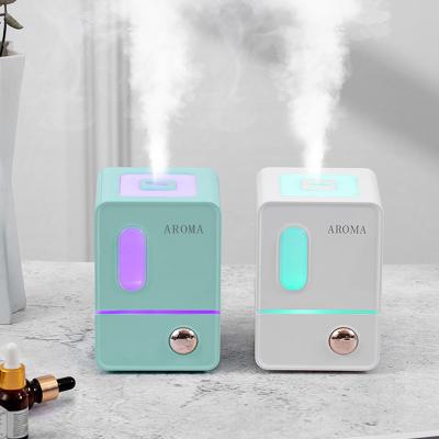 China Mini Miya Ultrasonic Essential Oil Aroma Diffuser with Night Light 180ML Small Car Air Humidifier Aroma Diffuser for sale