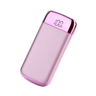 China Large Capacity Power Bank 2020 New Ultra Thin Design Polymer Battery 10000mAh Portable Mobile Phone Power Bank for sale