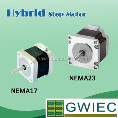 China Home Appliance NEMA17 Stepping Motor Hybrid 42mm Aspect Ratio for sale