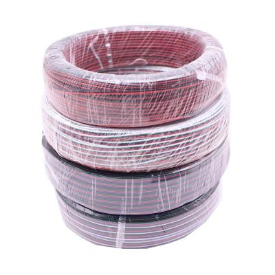 China Heating 2Pin 3Pin 4Pin 5Pin 1M 5M 10M 18AWG 20AWG 22AWG Electric Extension Wire Cable for Single Color RGB RGBW LED Strip Connecting for sale