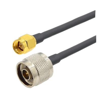 China Automobile 15CM 50CM 1M 2M 5M RG58 Pigtail RG-58 Extension Cord Jumper N Type Male Female to Male Plug RF Adapter Coaxial Cable for sale