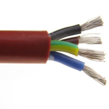 China Heating High Temperature Silicone Wire 6awg 8awg 10awg 12 14 16 18 20 22awg Cable Red Black Color for sale