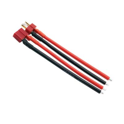 China Flame retardant/flame retardant T-type plug cable for high current airplane model interface Twisted cable harness T-type anti-skid plug cable for sale