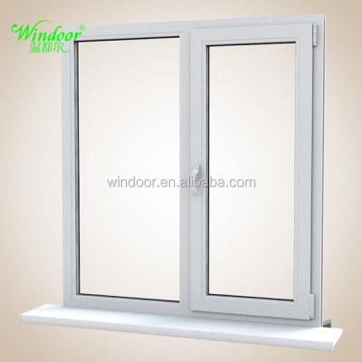 China Sliding Dubai project fix upvc profile manufacturer price door and window supplier for sale