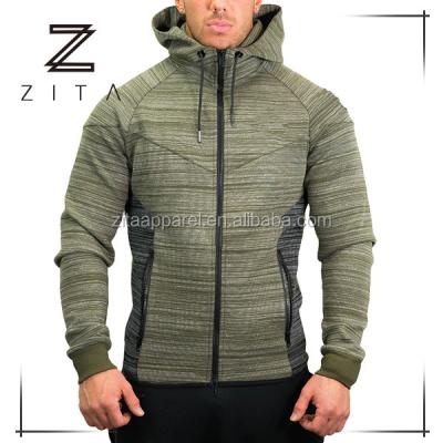 China High Quality Custom Slim Fit Antibacterial Gym Use Men's Fitness Tracksuit Sports Jacket Wholesale for sale