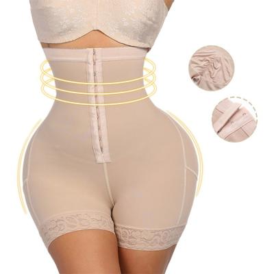 China 2021 New Women Antibacterial Jumpsuit Body Shaper Slim Shapewear Butt Lifter High Waist Tummy Control for sale