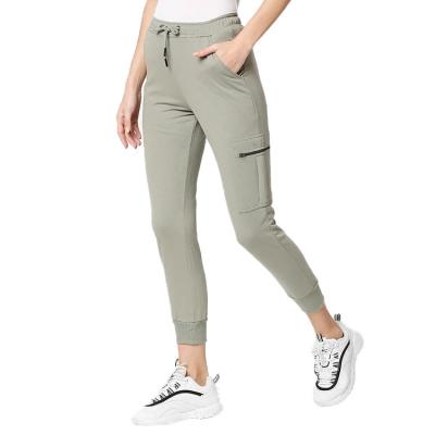 China Single Side Zipper Anti-UV Slim Breathable Light Track Pants Custom Women's Jogger Tracksuit for sale