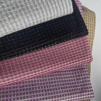 China Breathable 100%Polyester Sprinkle gold Square pattern fabric  glitter mesh fabric for dress clothing  custom elastic fashion  fabric for sale