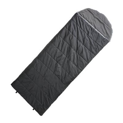 China High Quality Gray Envelope Sleeping Bag For Envelope Type Solid Color Camping Expanding Displacement for sale