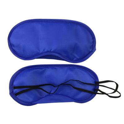 China Custom Promotional Sweatproof Polyester Sleep Eye Mask For Airline for sale