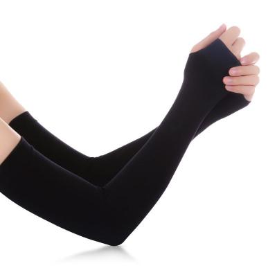 China Antibacterial Custom Ice Cloth Arm Sleeves Heaters Mangas Summer Sports UV Protection for sale