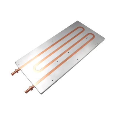 China Four Pin Customized High Power Liquid Cooling Aluminum Plate Heatsink for sale