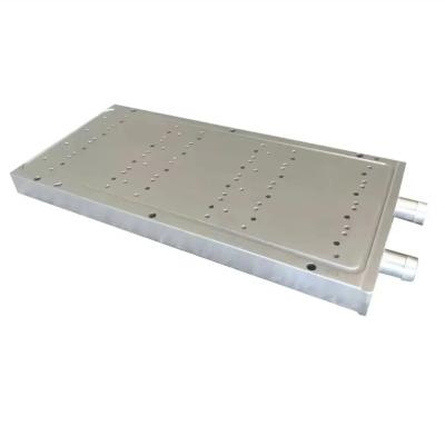 China High Power IGBT Aluminum Water Cooling Heat Exchanger Liquid Cooled Heat Sink for sale