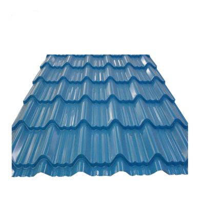 China Prefab House Purple Color Coated Corrugated Steel Roofing Sheets for sale