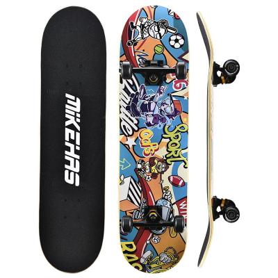 China Good Quality Adult 7 Layer Maple Complete Board Drift Skate Board Low Price Wooden Cheap Board Skate Board for sale