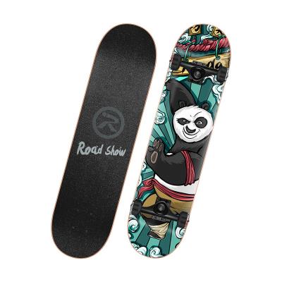 China Adult High Productivity 7 Layers Northeastern Decks Maple Skateboard Wholesale Tape Skateboard for sale