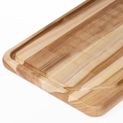 China Viable custom wholesale cutting boards can use both sides wooden cutting boards with sink for sale