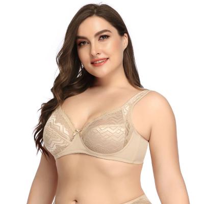 China 2022 classic gorgeous ladies sexy solid color wholesale women's bra comfortable QUICK DRY plus size underwear set for sale