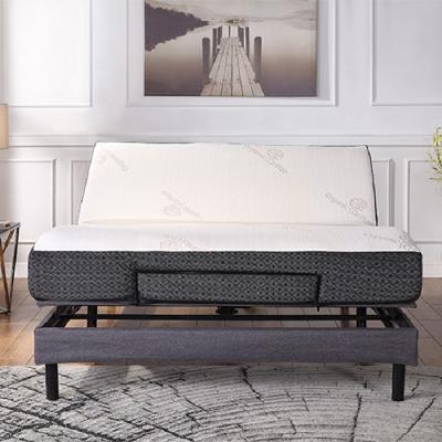 China (Other) Wiress Control Bedroom Furniture Metal Adjustable Queen Split Electric King Size Adjustable Bed for sale