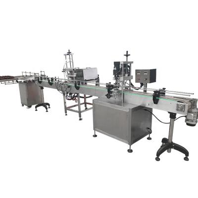 China Liquid Line Food 95% Alcohol Marking Filling Sealing Machine for sale