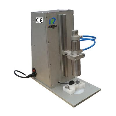 China Semi-automatic Small Screw Low Price Food Ampoule Bottle Capping Machine for sale