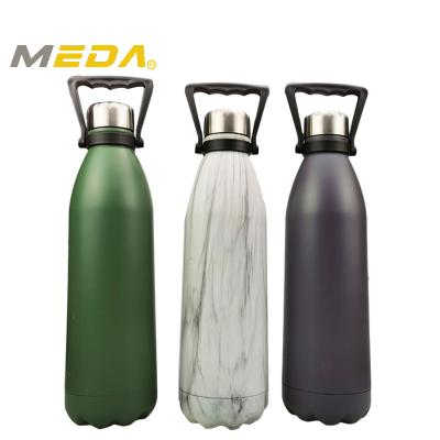 China PORTABLE 51OZ Double Wall Stainless Steel Thermos Stainless Steel Vacuum Sport Water Bottle for sale